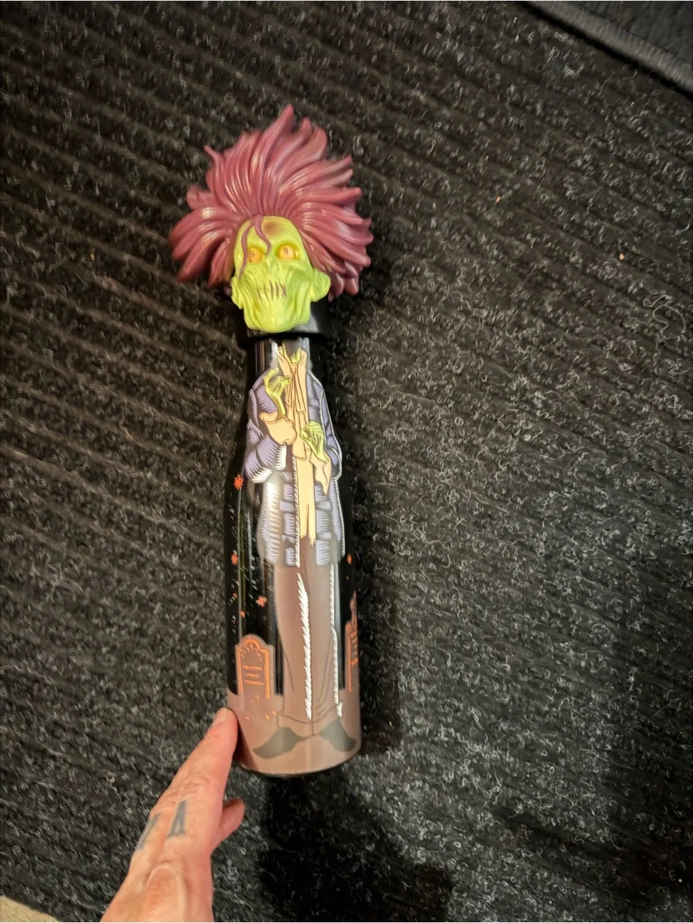 Hocus Pocus Billy  Decorative Halloween Bottle Accent